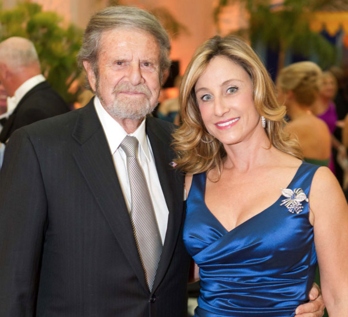 Tad Taube and Wife Dianne Atrium Theater San Francisco Opera